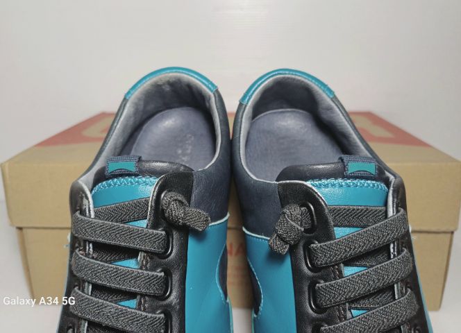 CAMPER Sneakers, Unisex 39EU(25.0cm) Original ของแท้ มือ 2 สภาพเยี่ยม, รองเท้า CAMPER หนังแท้ พื้นเต็ม Soft นุ่มพิเศษ ไม่มีตำหนิใดๆ สวยมาก รูปที่ 7