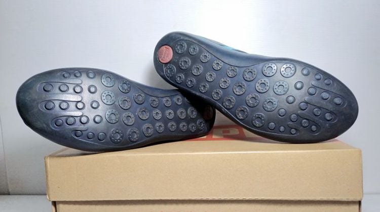 CAMPER Sneakers, Unisex 39EU(25.0cm) Original ของแท้ มือ 2 สภาพเยี่ยม, รองเท้า CAMPER หนังแท้ พื้นเต็ม Soft นุ่มพิเศษ ไม่มีตำหนิใดๆ สวยมาก รูปที่ 10