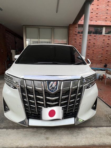 Toyota Alphard 2021 2.5 Hybrid X E-Four 4WD Utility-car เบนซิน ไม่ติดแก๊ส เกียร์อัตโนมัติ ขาว