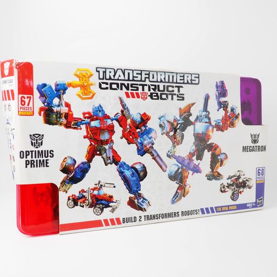 Hasbro Transformers Construct Bots Optimus Prime  Megatron