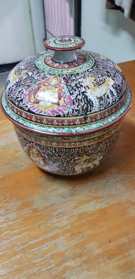 โถเก่าลายเบญจรงค์ รูปที่ 6