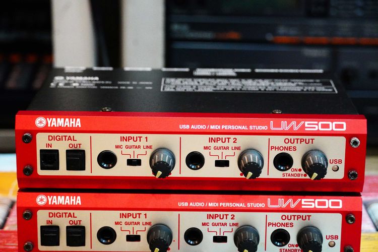 งานญี่ปุ่น YAMAHA UW500 (JAPAN) ซาวด์การ์ดเกรดคุณภาพจากญี่ปุ่น เสียงดีมาก USB MIDI Audio Interface 4IN 2OUT 20Bit 48kHz MIDI 1IN 1OUT รูปที่ 3