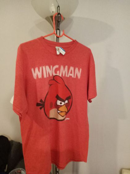 เสื้อ ยืด  Fifth Sun Ren Angry Birds Graphic T-shirt   วินเทจ มีขายในอีเบ้
อก44ยาว30 ป้าย L
ผ้า coton50℅   polyester50℅
งานป้าย  Angry Birds
 รูปที่ 3