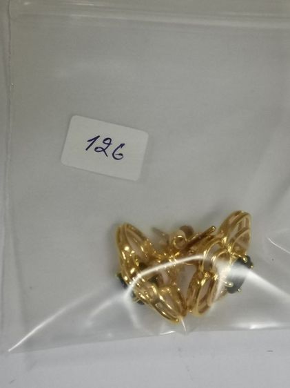 (126) ต่างหูไพลินทอง 90 รูปที่ 8