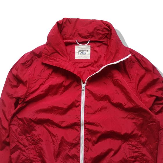 Old Navy Red Hooded Jacket รอบอก 46” รูปที่ 3