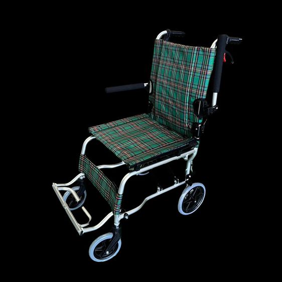 Abloom รถเข็นผู้ป่วย รุ่นกะทัดรัด สำหรับพกพา น้ำหนักเบา Portable Wheelchair รุ่น DY-0190003LABJ (แถมฟรีกระเป๋าใส่รถเข็น) รูปที่ 3