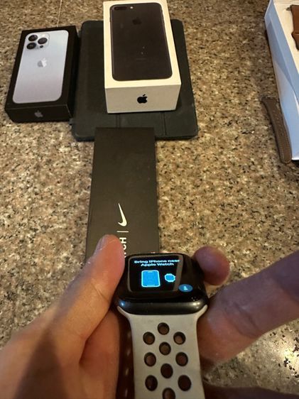 ขายApple Watchซีรี่6สีSpace BlackและSilver Nike 44MMมีกล่องอีมี่ตรงสวยๆใช้งานดีทุกๆฟังชั่น รูปที่ 6