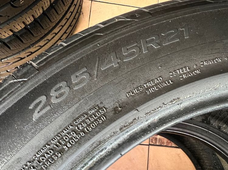 ยาง 285 45 21 Hankook S1evo3 คู่ 2000 บาท สวย รูปที่ 6
