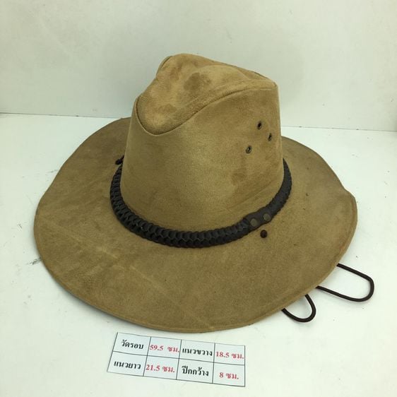 หมวกและหมวกแก๊ป มีเก็บปลายทาง  หมวกคาวบอย  Cowboy hat หมวกปีก Wing hat หมวกชาย หมวกกันแดด