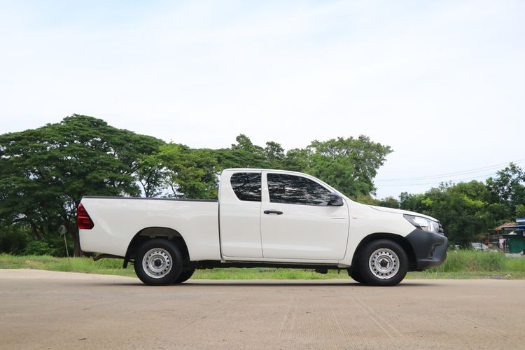 Toyota Hilux Revo 2018 2.4 J Pickup ดีเซล ไม่ติดแก๊ส เกียร์ธรรมดา ขาว รูปที่ 4