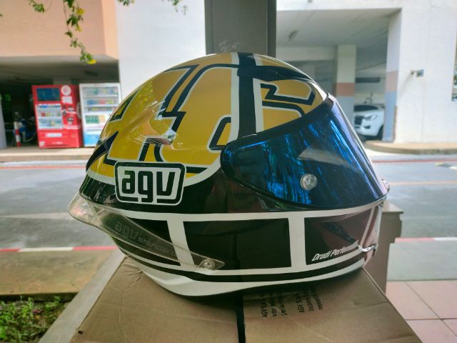 Agv corsa r rossi goodwood สวยๆครับ 16000บ. รูปที่ 4