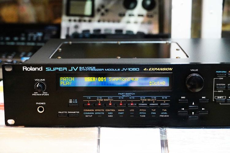 Roland SUPER JV JV-1080 (JAPAN) 64วอยส์โพลี่Synth คอมคาราโอเกะหรือใช้ซาวด์ทำเพลง ซาวด์เหมือนแสดงสดมาก ได้อีกฟีล ไม่เหมือนตระกูลSC รูปที่ 3