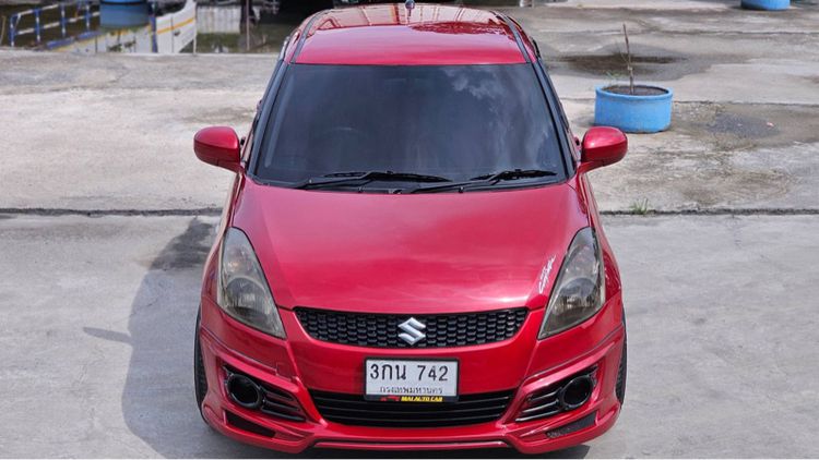 Suzuki Swift 2014 1.2 GLX Utility-car เบนซิน ไม่ติดแก๊ส เกียร์อัตโนมัติ แดง รูปที่ 2