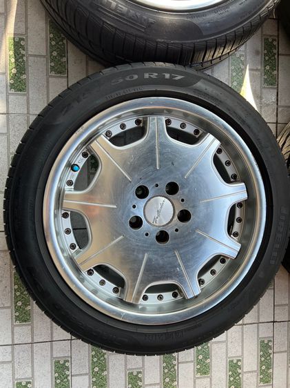 ล้อแท้vip 5รู112 ขอบ17 et30 ล้อ7.5 ไม่คดไม่ดุ้งไม่ซ่อม ติดยาง ชุดละ15900 รูปที่ 3