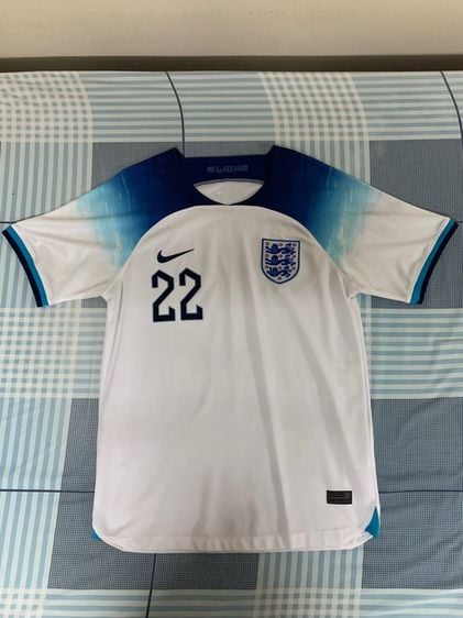 เสื้อเจอร์ซีย์ ขาว เสื้อฟุตบอล AAA ทีมชาติอังกฤษ ชุดบอลโลก2022