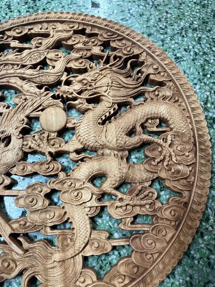 แผ่นไม้หอมแกะสลักขนาดกลาง รูปที่ 7