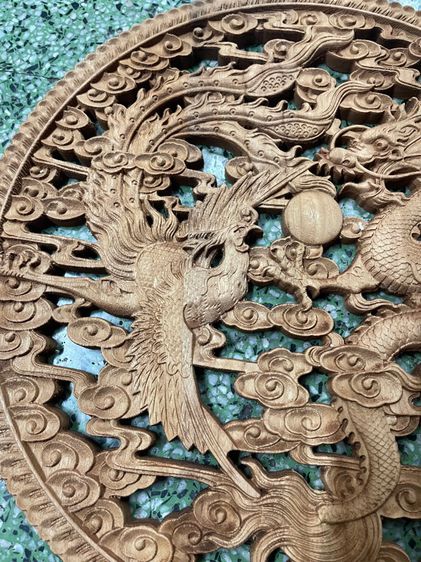 แผ่นไม้หอมแกะสลักขนาดกลาง รูปที่ 6