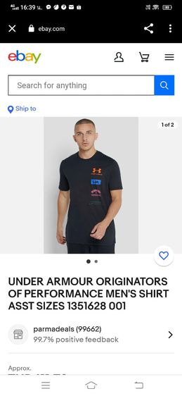เสื้อ UNDER ARMOUT Origonators of Perotmancr T-Shirt  รูปที่ 10