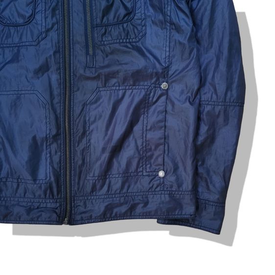 Guess Jeans Navy Blues purple Full Zipper Jacket รอบอก 44” รูปที่ 5