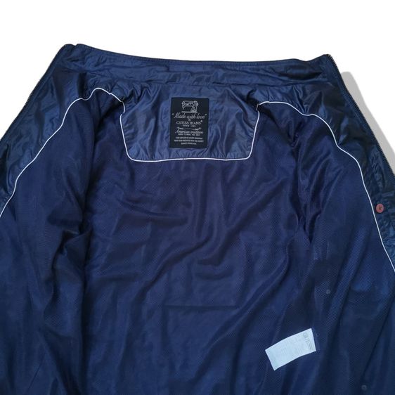 Guess Jeans Navy Blues purple Full Zipper Jacket รอบอก 44” รูปที่ 4