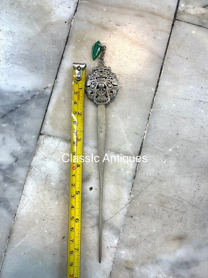 ปิ่นปักผมกระไหล่เงิน A2 รูปที่ 11