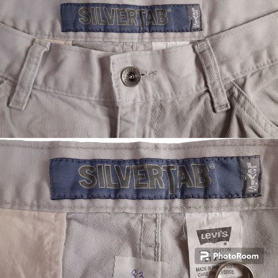 กางเกง  Levi's silver tab khakis รูปที่ 4