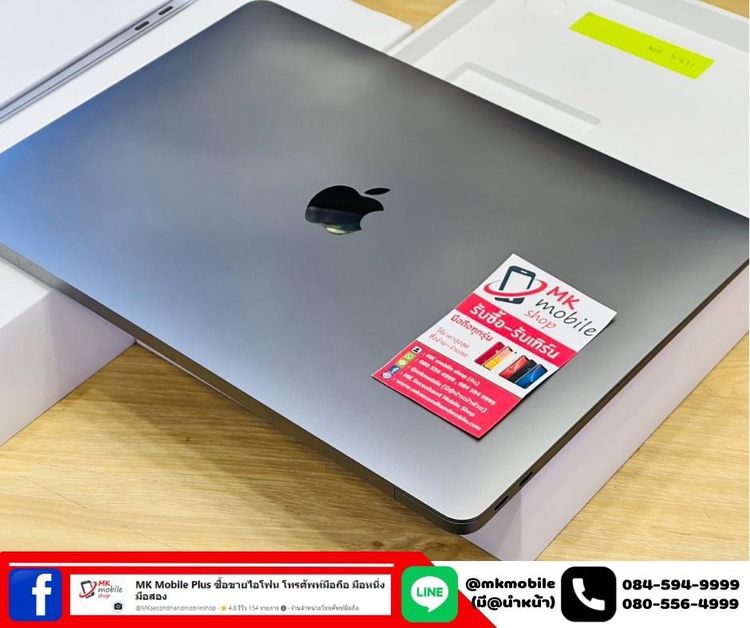 🔥 MacBook Air 13-inch 2020 Chip M1 Ram 8gb SSD 256gb ศูนย์ไทย 🏆 สภามงาม Cycle Count 276 🔌 อุปกรณ์ครบกล่องขาดเพียงคู่มือ 💰 เพียง 21990  M รูปที่ 4
