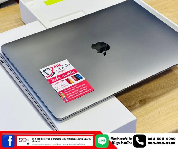 🔥 MacBook Air 13-inch 2020 Chip M1 Ram 8gb SSD 256gb ศูนย์ไทย 🏆 สภามงาม Cycle Count 276 🔌 อุปกรณ์ครบกล่องขาดเพียงคู่มือ 💰 เพียง 21990  M รูปที่ 6