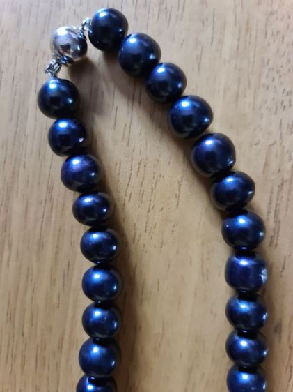 ต้องการขายสร้อยไข่มุกน้ำจืดแท้ สีปีกแมลงทับ สีสวยมาก ราคาถูกมาก รูปที่ 5