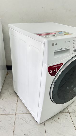 เครื่องซักผ้าฝาหน้า LGขนาด10 กิโลอบเเห้ง7กิโล รูปที่ 7