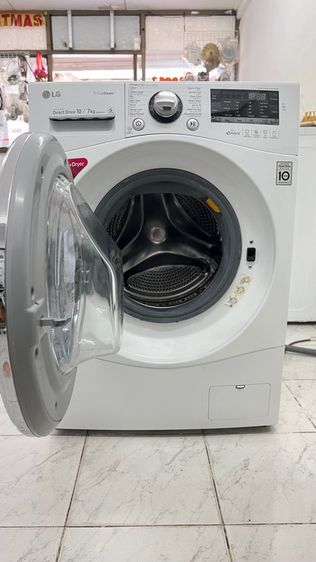 เครื่องซักผ้าฝาหน้า LGขนาด10 กิโลอบเเห้ง7กิโล รูปที่ 2