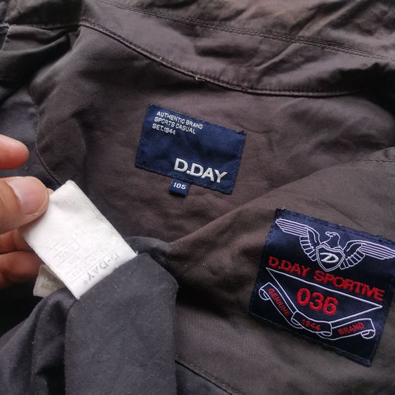 D Day Zipper Jacket รอบอก 47” รูปที่ 9