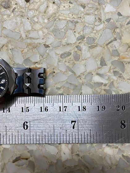 นาฬิกายี่ห้อ ROYAL  ARMANI  แท้มือสอง เลดี้ ทังสเตน หนักทั้งเรือน ข้อมือประมาณ 16 เซนติเมตร  1500฿  รูปที่ 11