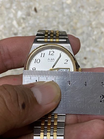 นาฬิกายี่ห้อ ALBA  ทองสวย สายยาว 18.5 เซนติเมตร   650฿ รูปที่ 10