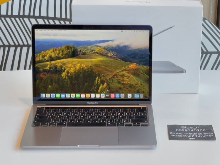 MacBook Pro 13 inch i5 2020 Touch Bar Ram 16G SSD 512G  Space Grey เครื่องศูนย์ สภาพสวย รูปที่ 1