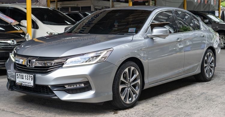 Honda Accord 2016 2.0 EL i-VTEC Sedan เบนซิน ไม่ติดแก๊ส เกียร์อัตโนมัติ เทา รูปที่ 2