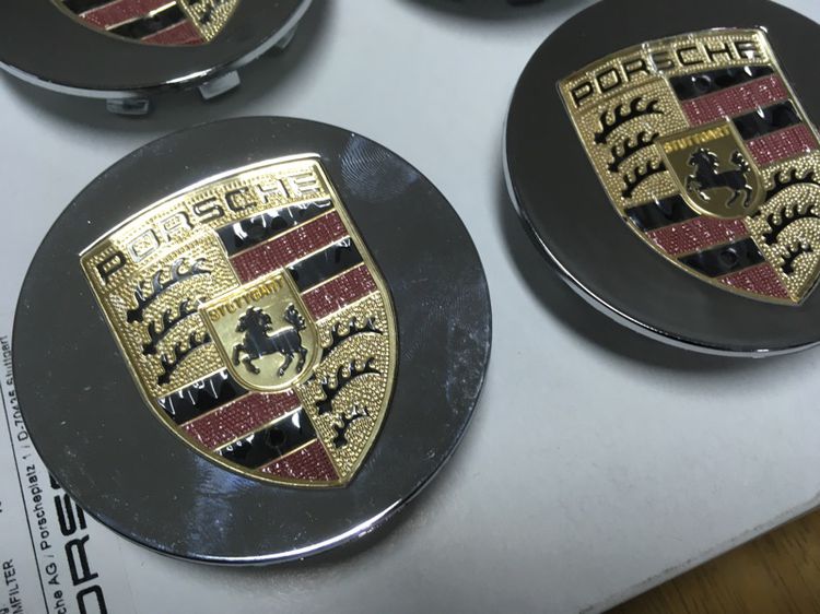 Porsche centercap ฝาล้อ cayman carrera etc รูปที่ 3