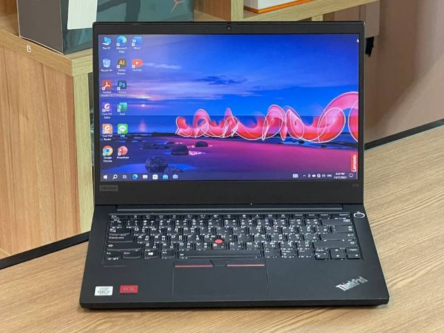 Lenovo ThinkPad L14 Core i7-10710U RAM16GB Radeon RX 640(2GB GDDR5) สำหรับงานออกแบบ 2D 3D มือสอง รูปที่ 1