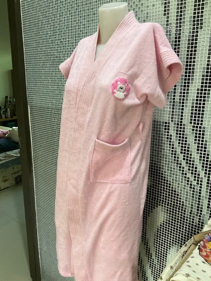 บริจาคเสื้อคลุมว่ายน้ำ สีชมพู ฟรีไซด์ (ไม่มีเชือก) รูปที่ 2