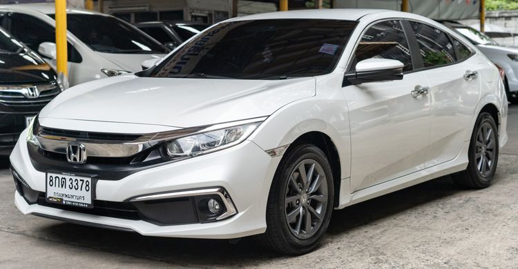 Honda Civic 2019 1.8 EL i-VTEC Sedan เบนซิน เกียร์อัตโนมัติ ขาว รูปที่ 2