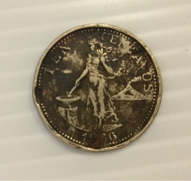 เหรียญ 25 ซองตาโว ประเทศฟิลิปปินส์ ปีค.ศ.1966 และ เหรียญ 2 มาร์ก ประเทศเยอรมัน ปีค.ศ.1981 รูปที่ 6