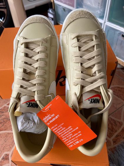 Nike Blazer Low'77 Shoes - Team Gold ไนกี้ รองเท้า รูปที่ 4