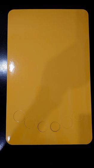 แผงเปล่า แผงใส่เหรียญ หลังครุฑ 6 ช่อง มีให้เลือก 3 สี (สีแดง สีน้ำเงิน สีเหลือง) กระดาษหนา อาบมันกันน้ำ รูปที่ 7