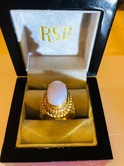 แหวนหยกพม่า ม่วงลาเวนเดอร์ รูปที่ 5