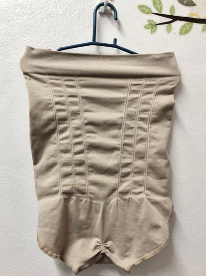 สเตย์รัดหน้าท้อง เก็บพุง เอวสูงถึงใต้อก ผ้านอก คุณภาพสูง Size M สีครีม ดำ รูปที่ 3