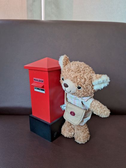 โมเดลตู้ไปรษณีย์พร้อมตุ๊กตาหมี รูปที่ 3