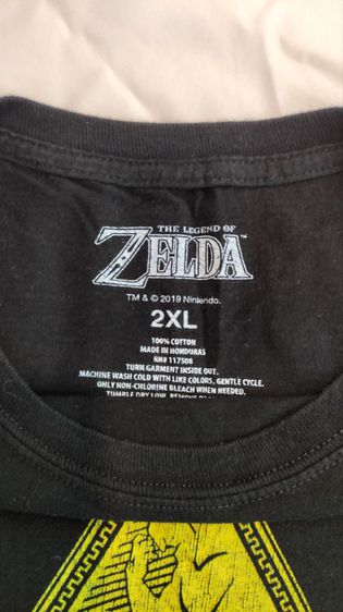 เสื้อยืด Zelda size XL รูปที่ 2