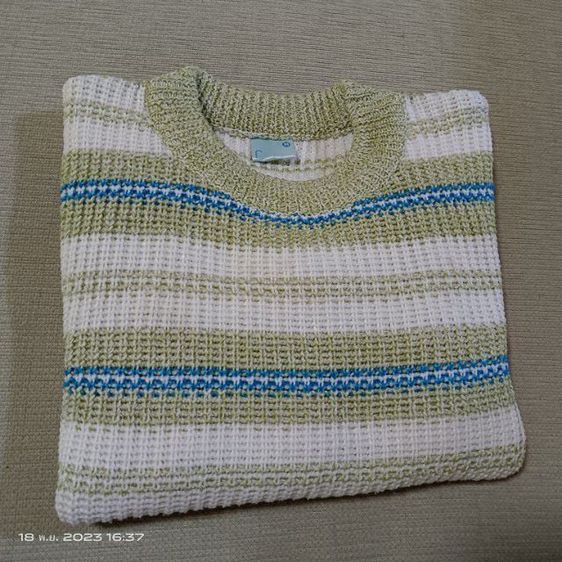 เสื้อกันหนาวไหมพรมเด็ก COVE size M อายุ 2 - 4 ขวบ มือสองสภาพดีเหมือนใหม่  ส่งฟรีค่ะ รูปที่ 4