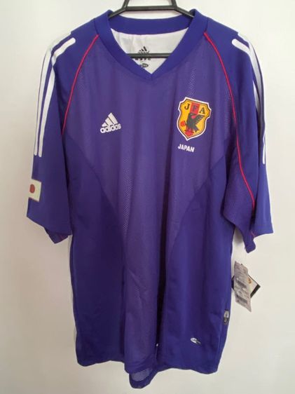 เสื้อเจอร์ซีย์ Adidas ผู้ชาย นำเงินเข้ม เสื้อแท้ทีมชาติญี่ปุ่น 2002