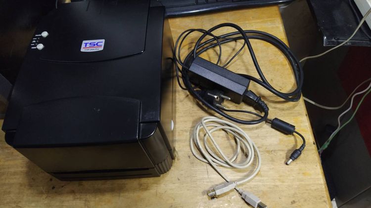  เครื่องพิมพ์บาร์โค้ด TSC TTP – 244 PRO Barcode Printer สภาพมือหนึ่ง รูปที่ 1